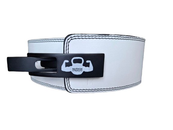 Lifting Belt -  Wit (13 mm Lever Belt)